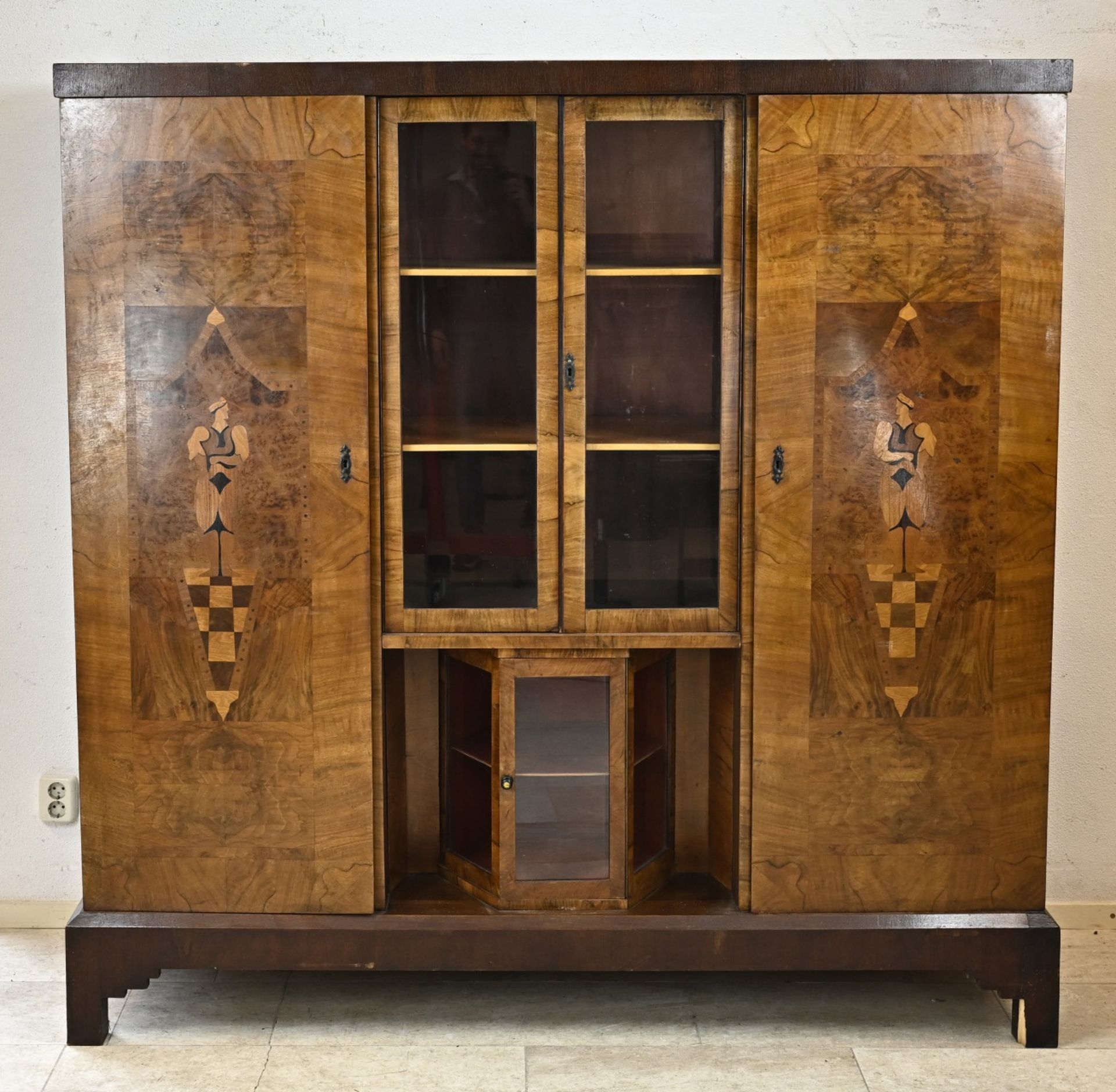 Art deco bookcase, 1930