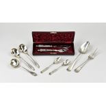 Silver serving cutlery