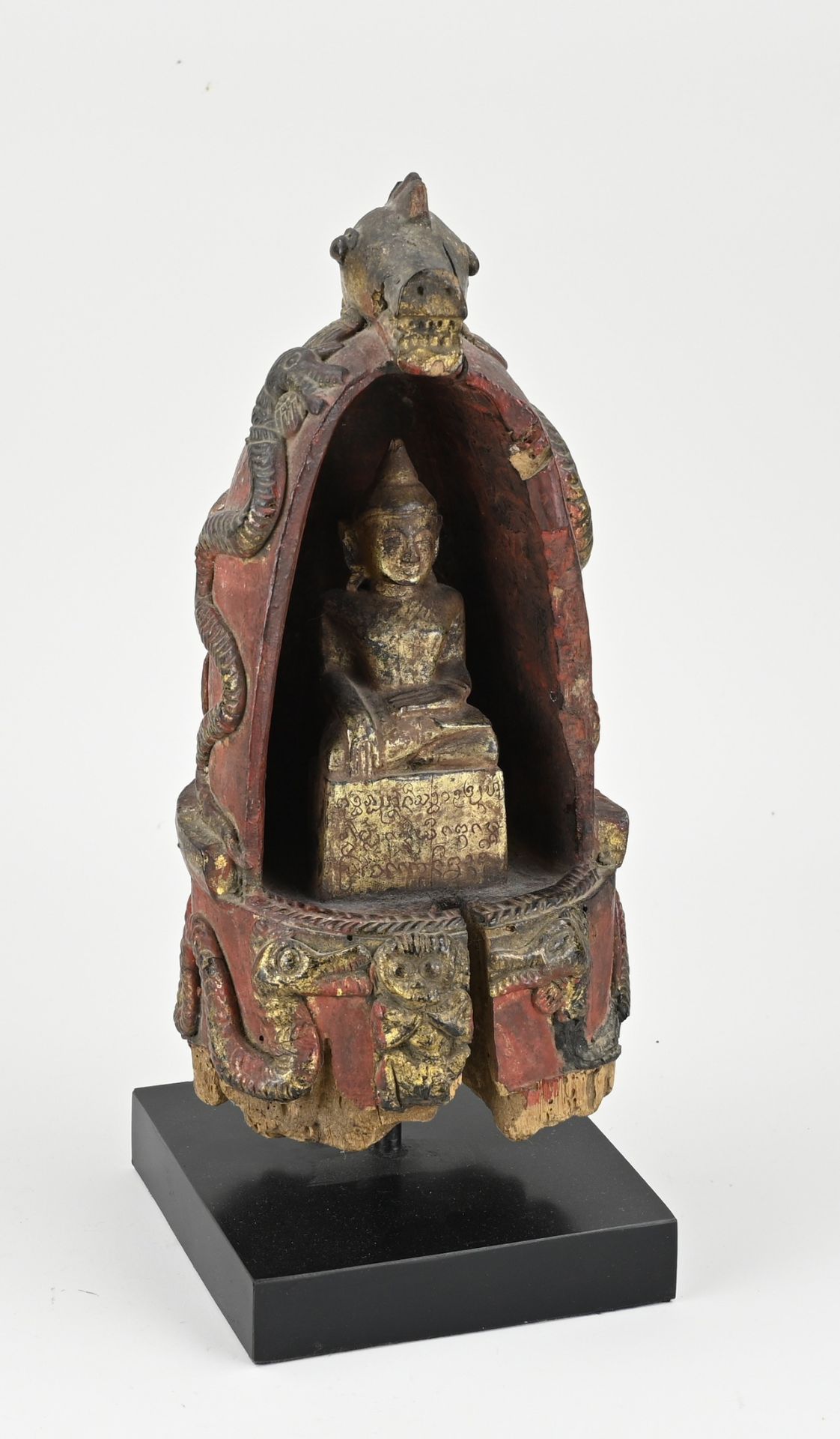 Oriental wooden Buddha