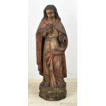 Large Maria statue, H 128 cm.