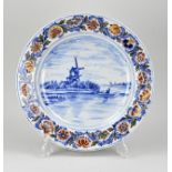 18th century Delft dish Ø 35 cm.