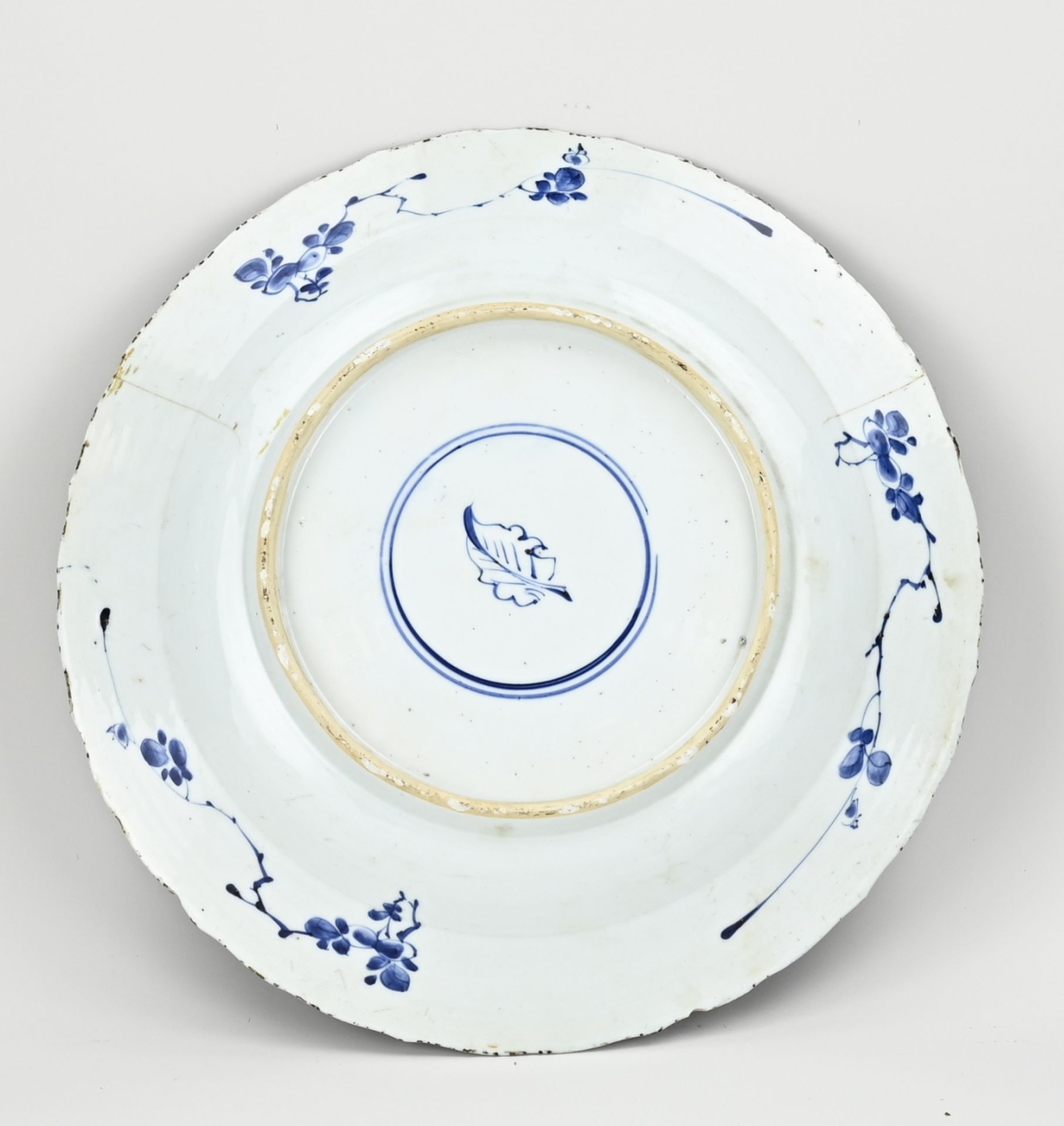 Chinese kang xi dish Ø 38.5 cm. - Image 2 of 2