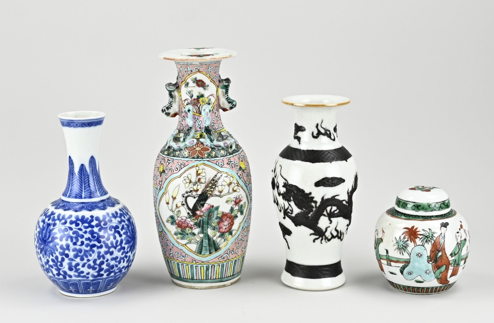 4 Parts of Chinese porcelain