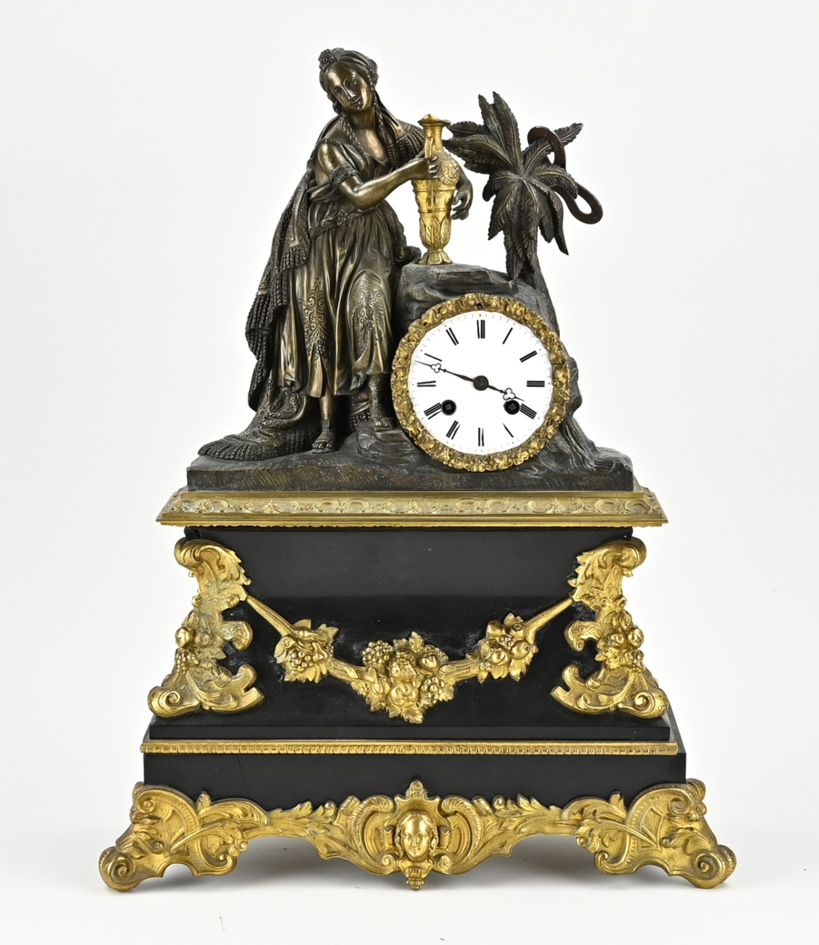 French Charles Dix mantel clock