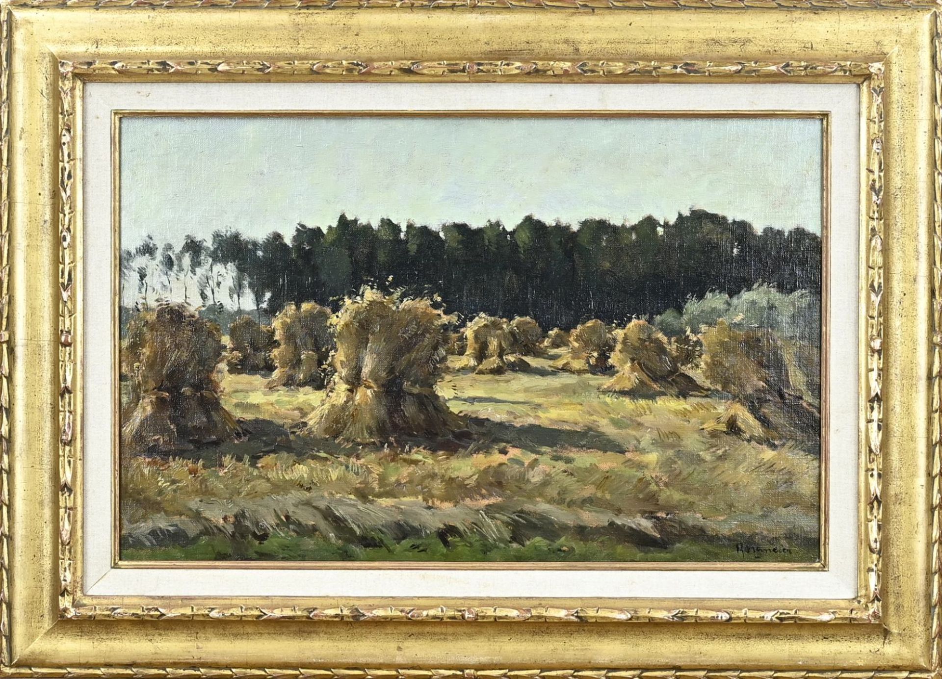 Alex Coenraad Rosemeier, Landscape with Sheaves of Corn