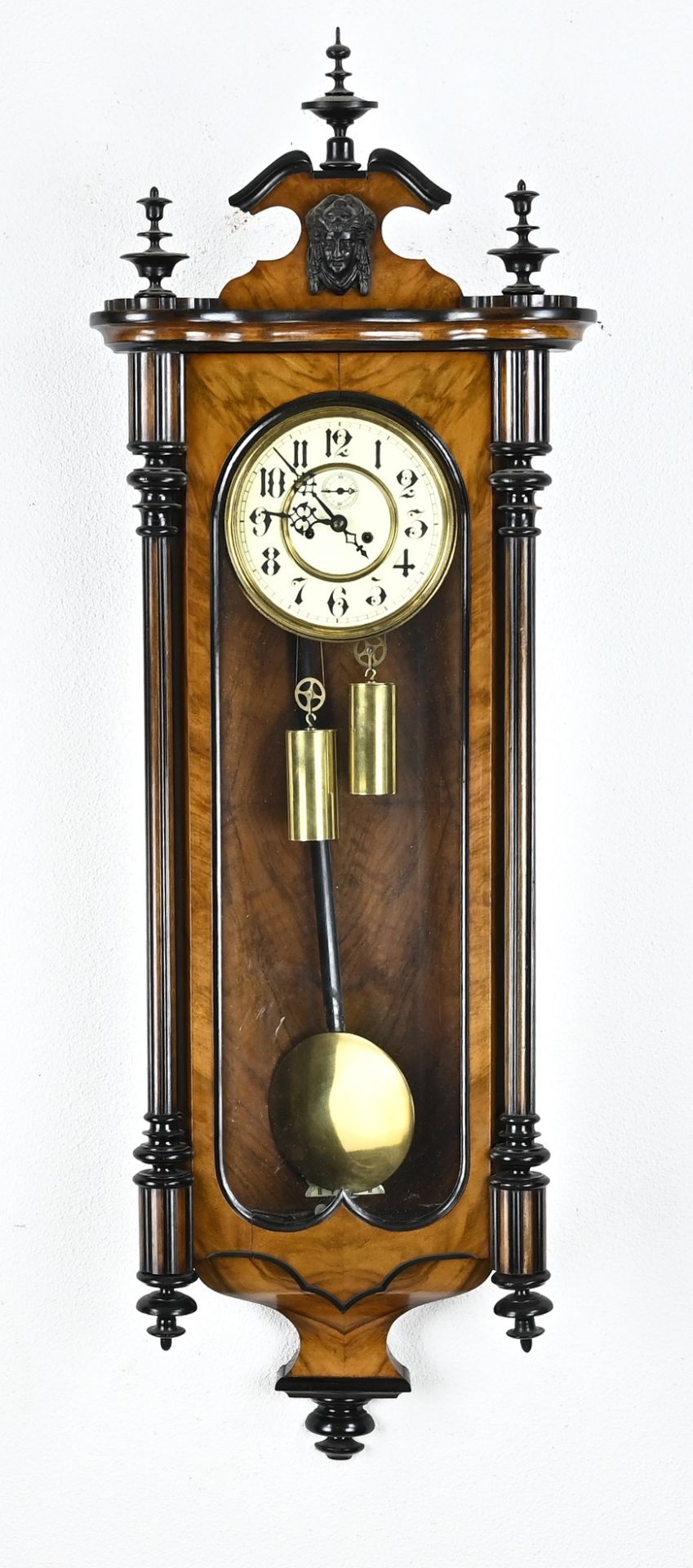 Viennese regulator, 125 cm.