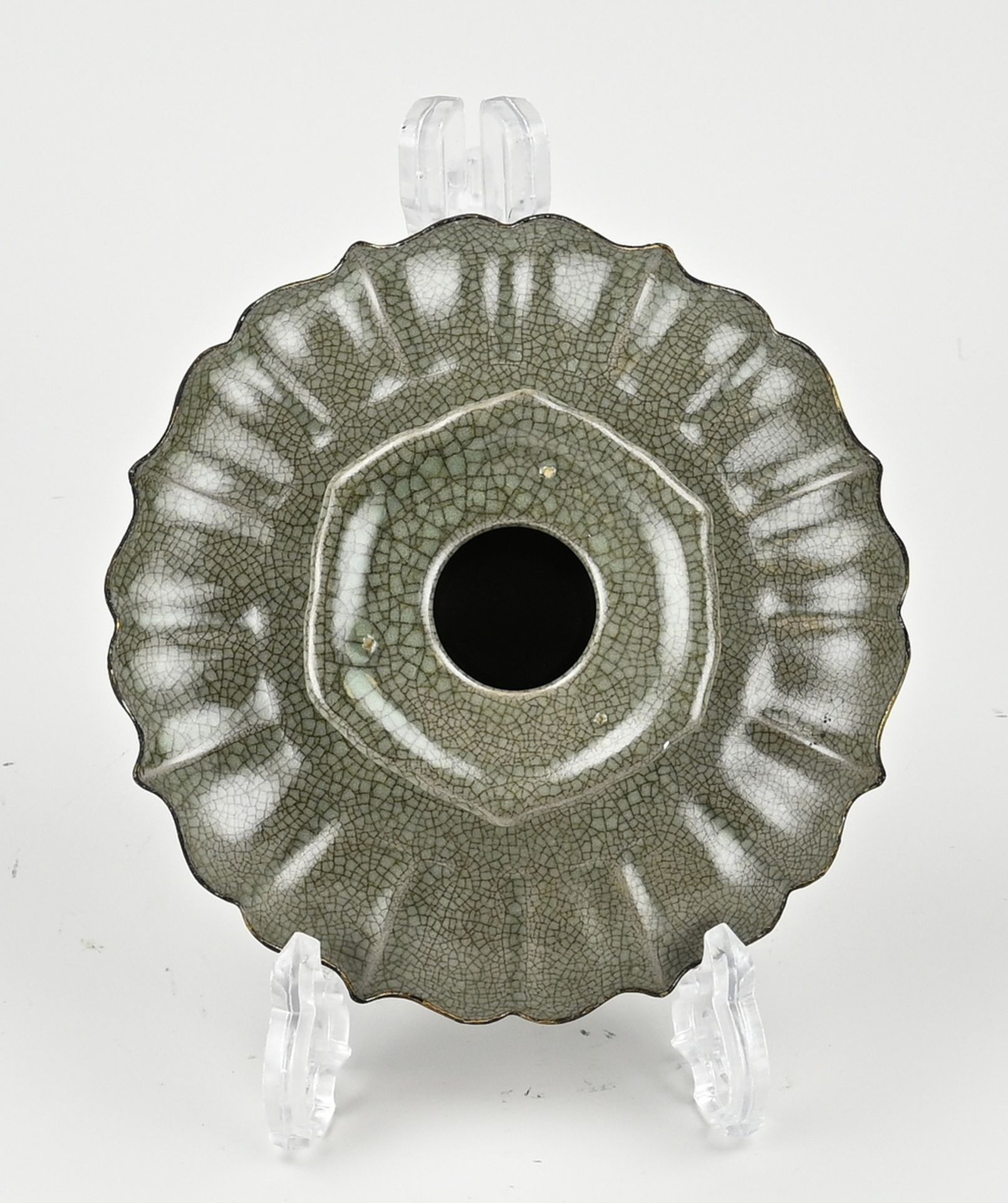 Celadon tazza with text - Image 3 of 3