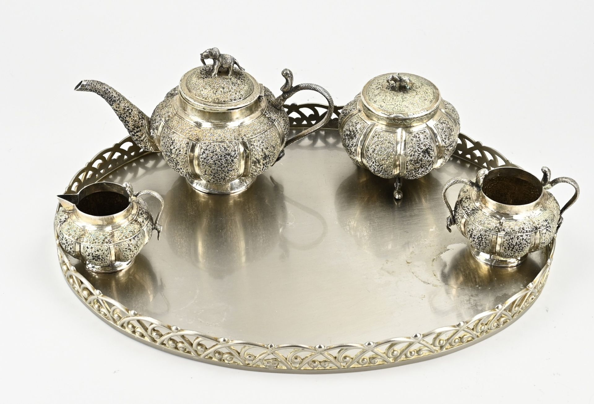 Tea set with tablet - Image 2 of 2