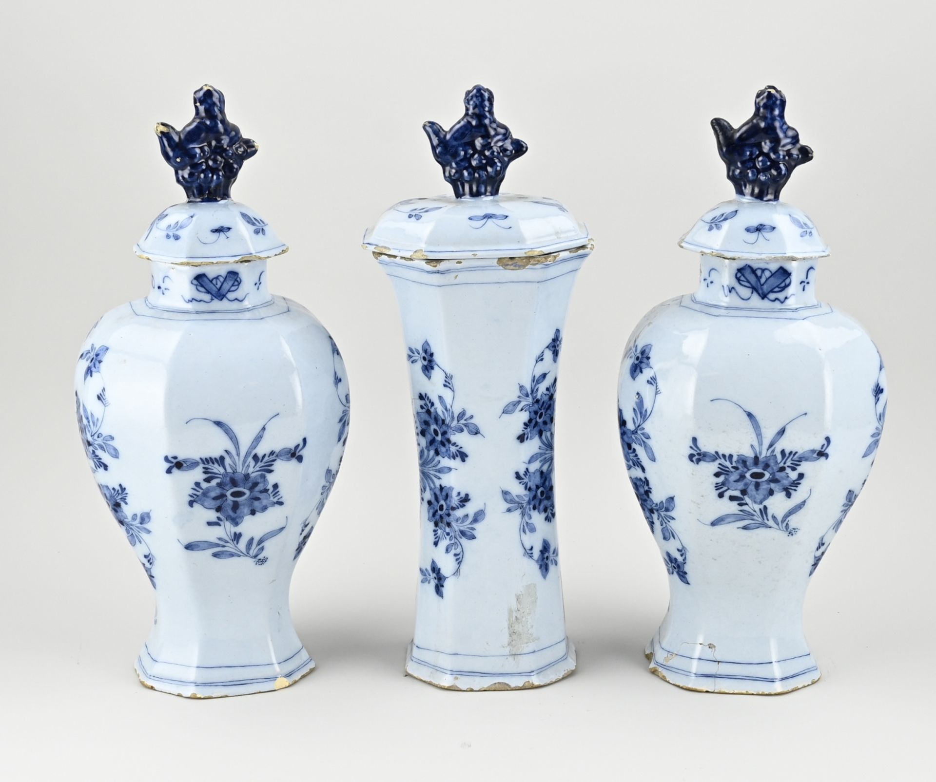 3-piece Delft cabinet set - Bild 2 aus 3