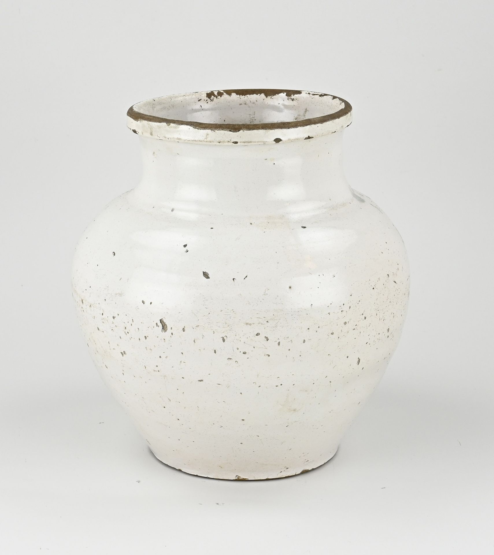 Antique tobacco jar - Image 3 of 3