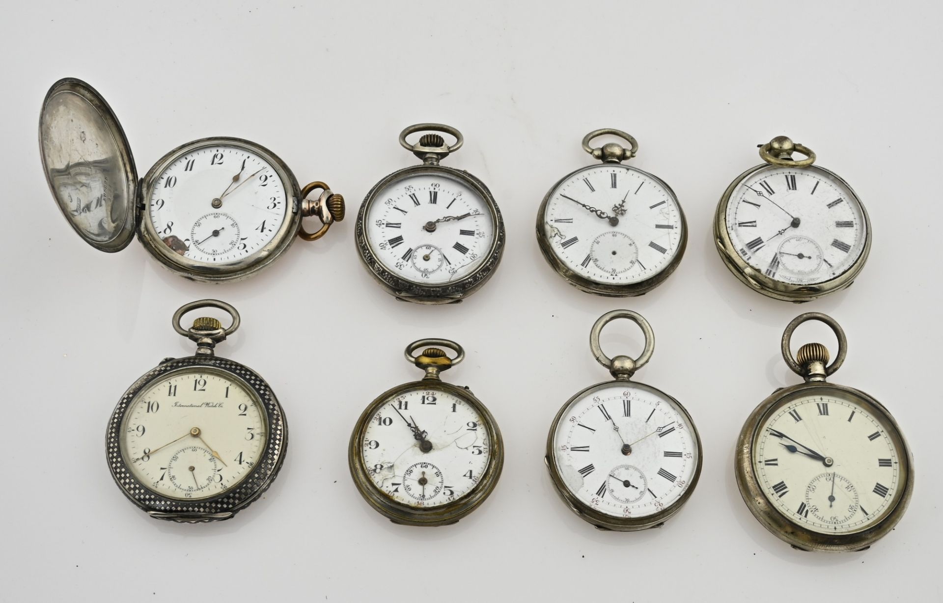 Lot of pocket watches (8x)