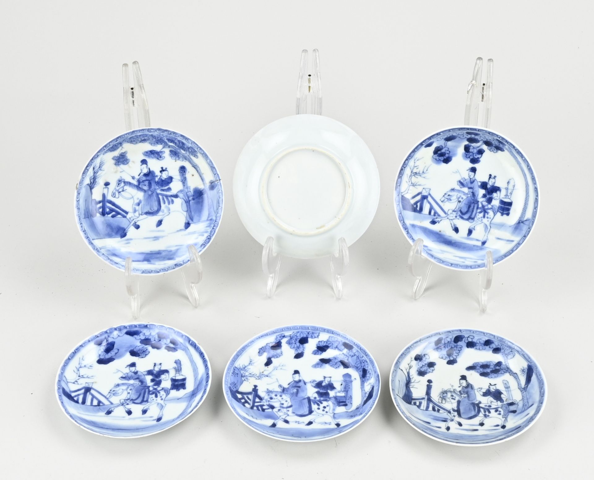 Lot Chinese dish Ø 11.3 cm.