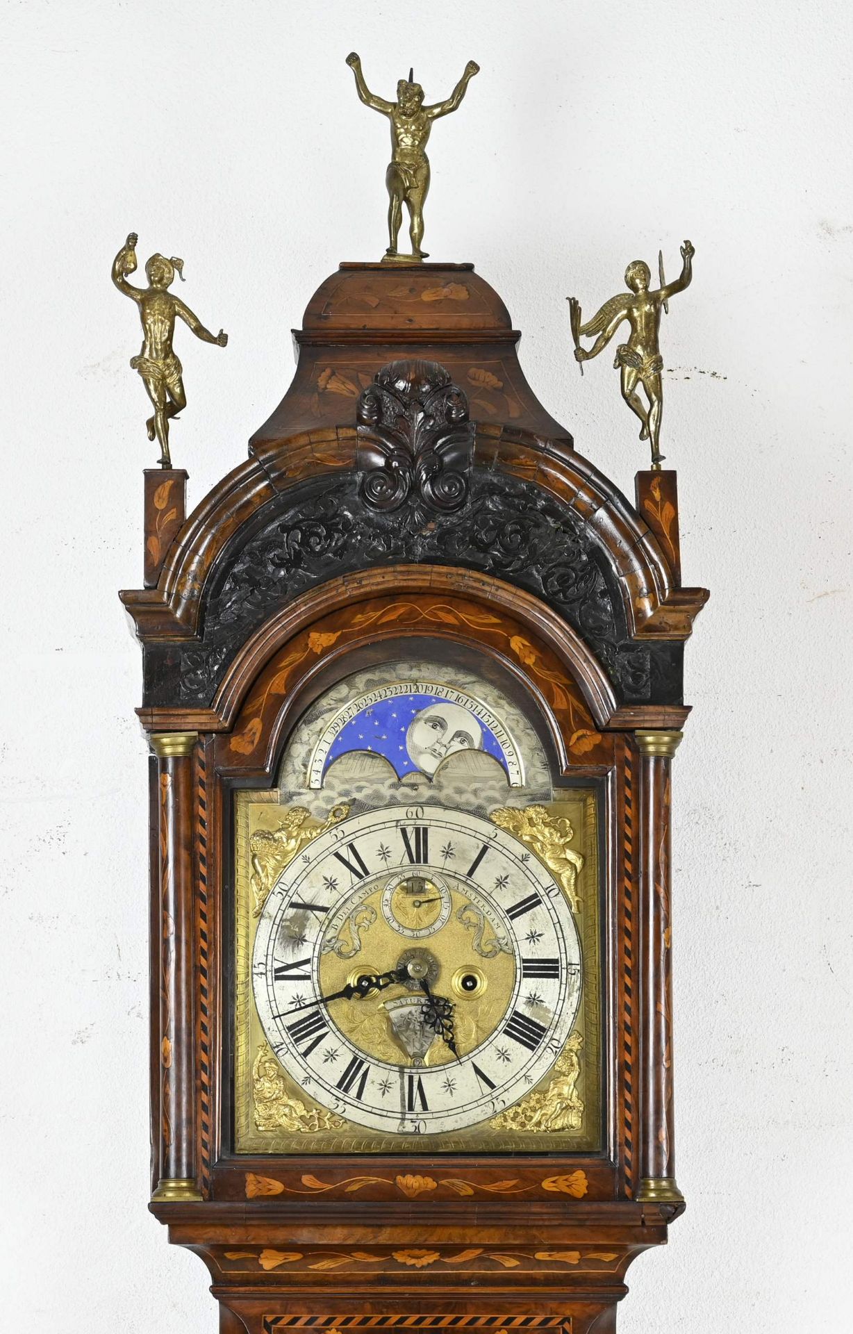 Amsterdam longcase clock, H 275 cm. - Image 7 of 7