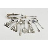 Lot of silver cutlery, various