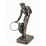 Bronze figure, Acrobat