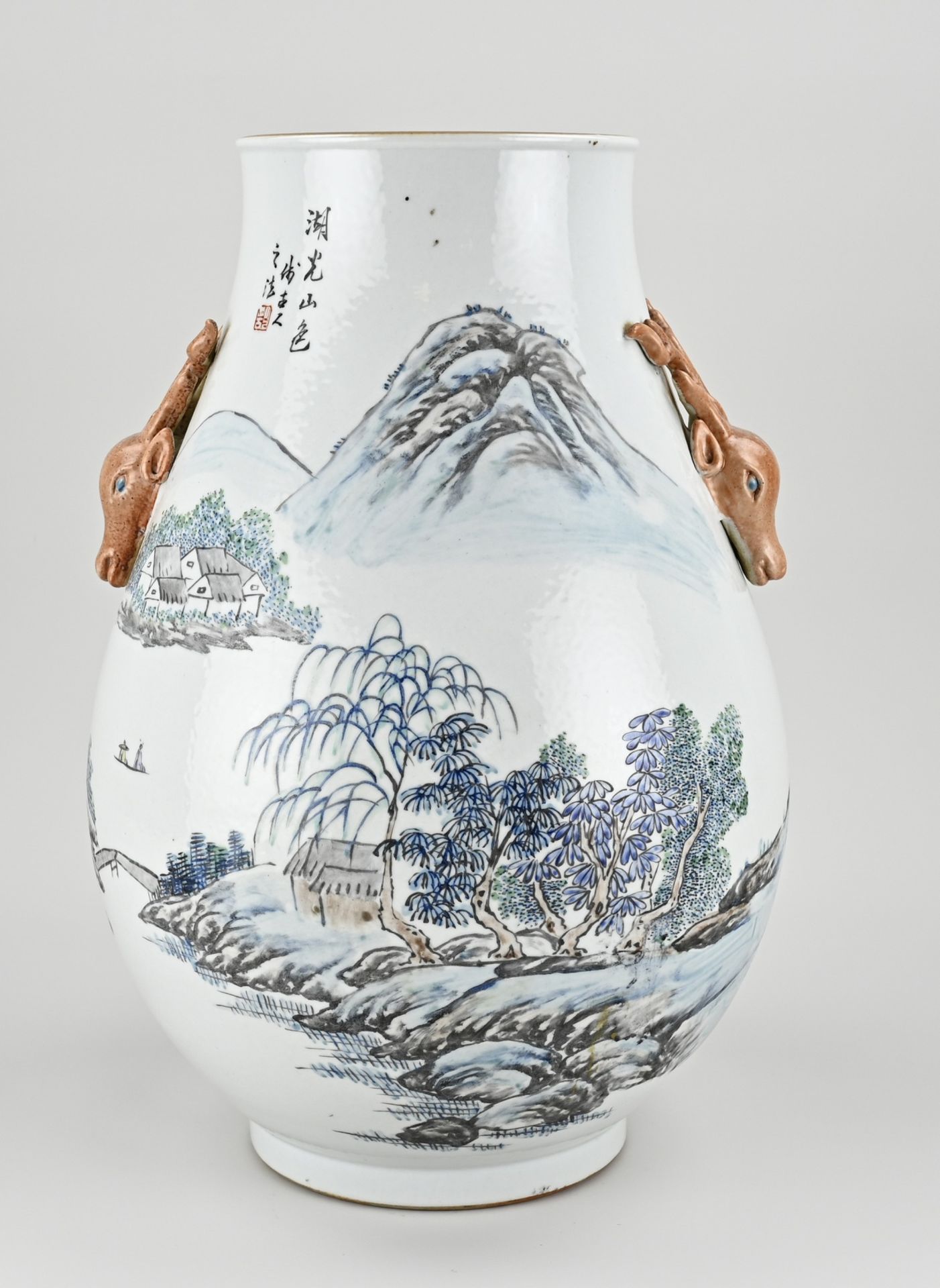 Chinese vase, H 39 cm.