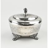 Silver sugar box