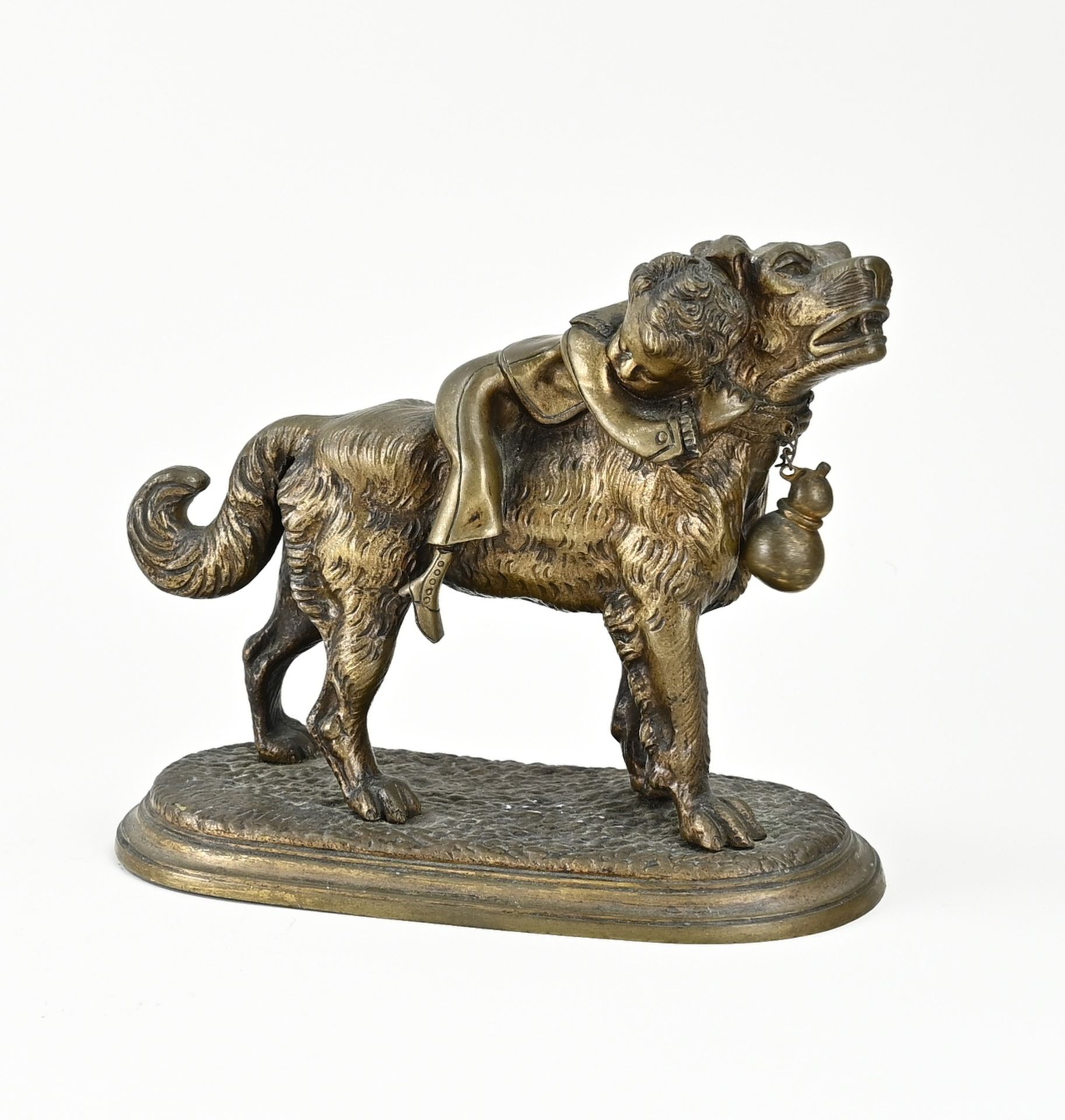 Antique bronze figure