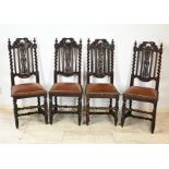 Four French chairs