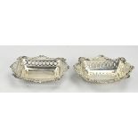 2 silver baskets