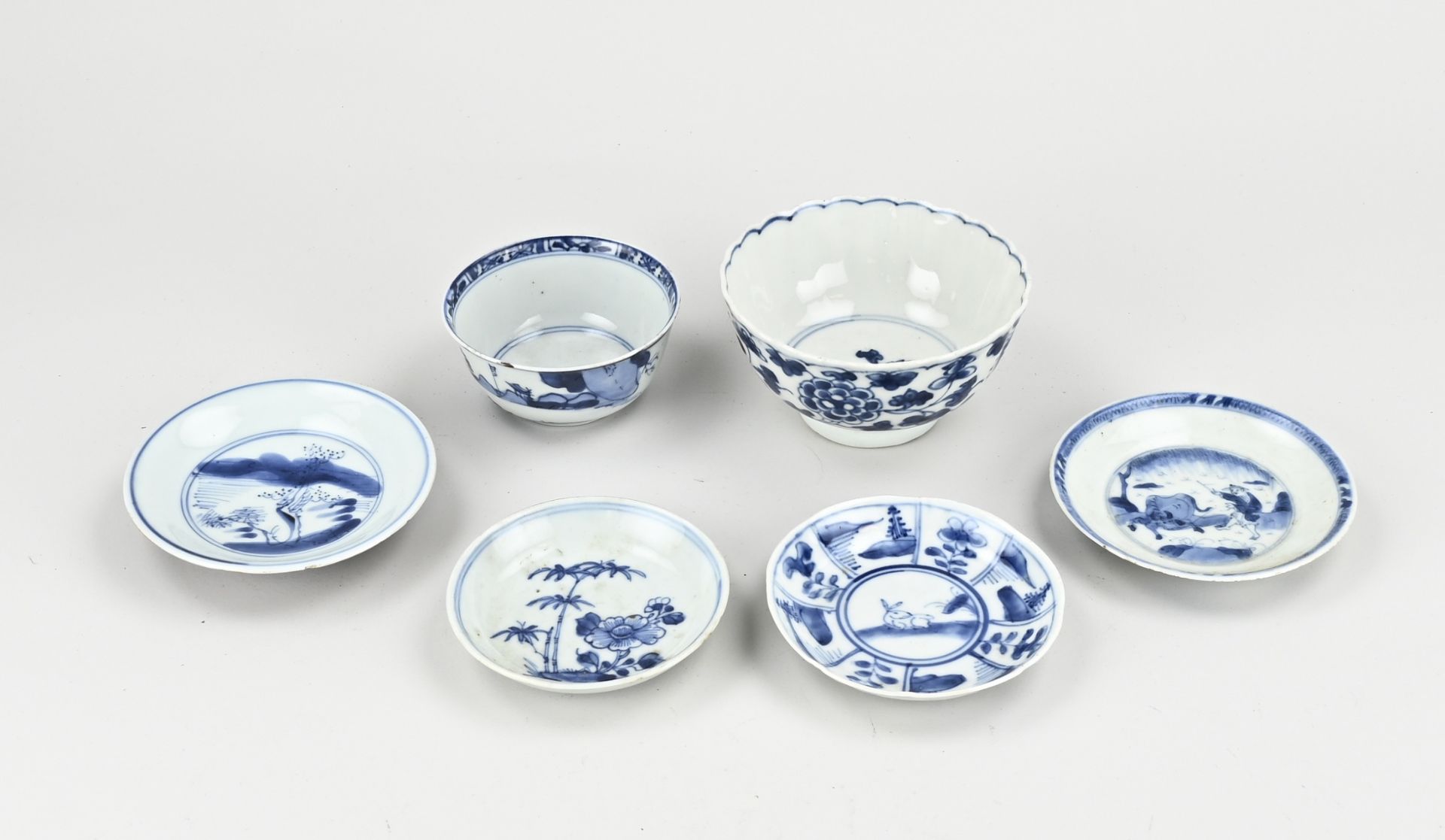 Lot of Chinese/Japanese porcelain (6x)