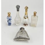 Lot of perfume bottles + bag (5x)