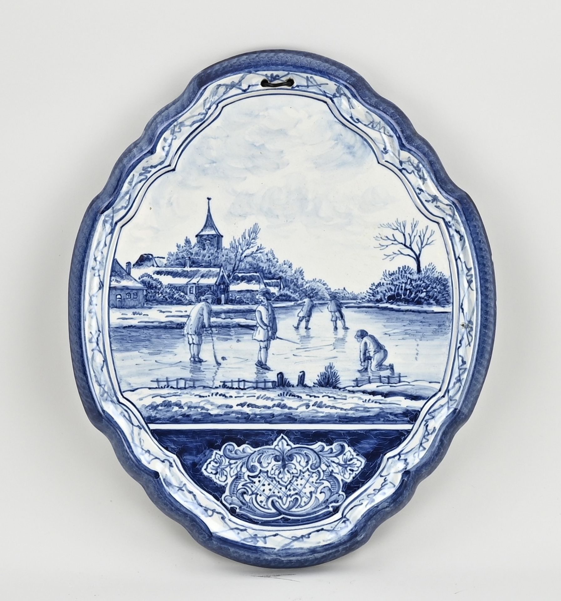 Antique Makkumer wall plaque, 1900