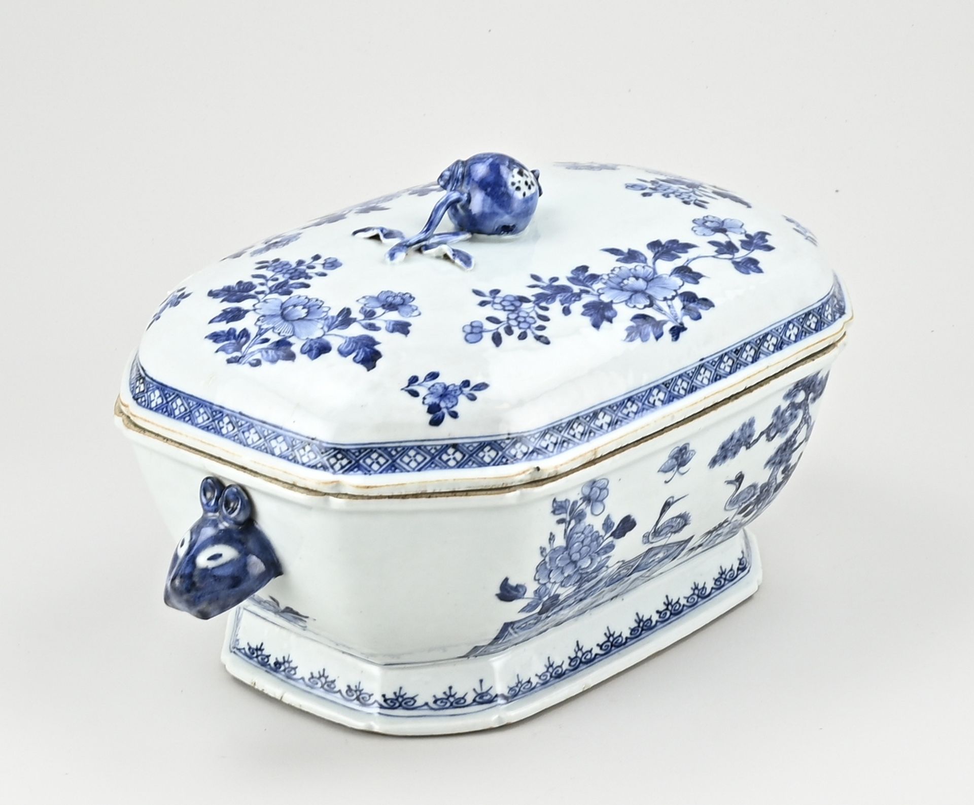 Chinese terrine with lid - Image 3 of 4