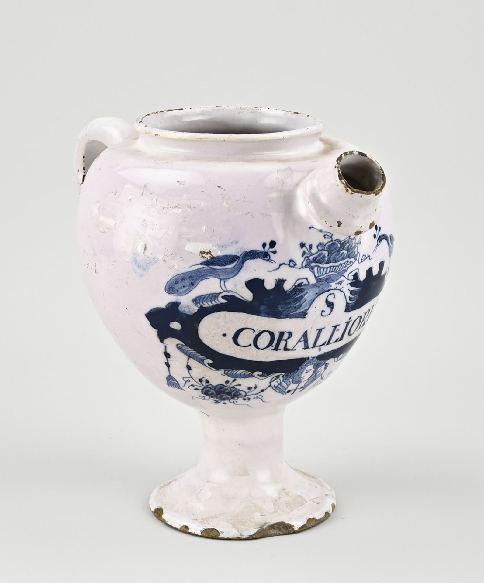 18th century apothecary jar - Image 2 of 3