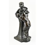 Bronze figure of L. Gobert