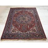 Persian carpet, 205 x 153 cm.