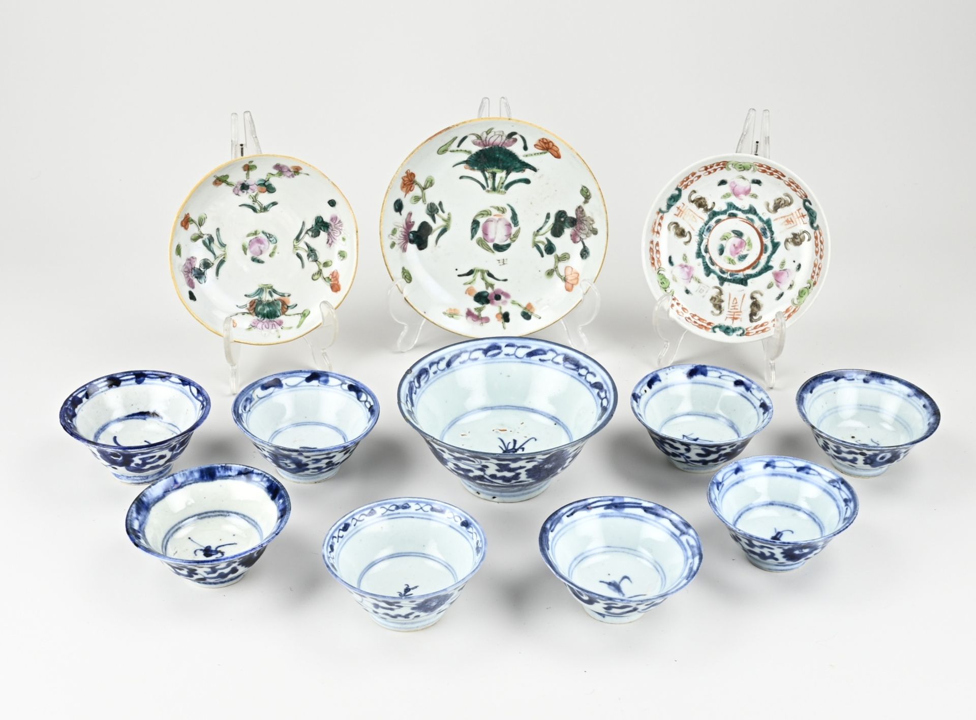 Lot of Chinese porcelain (12x)