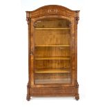 Display cabinet mahogany