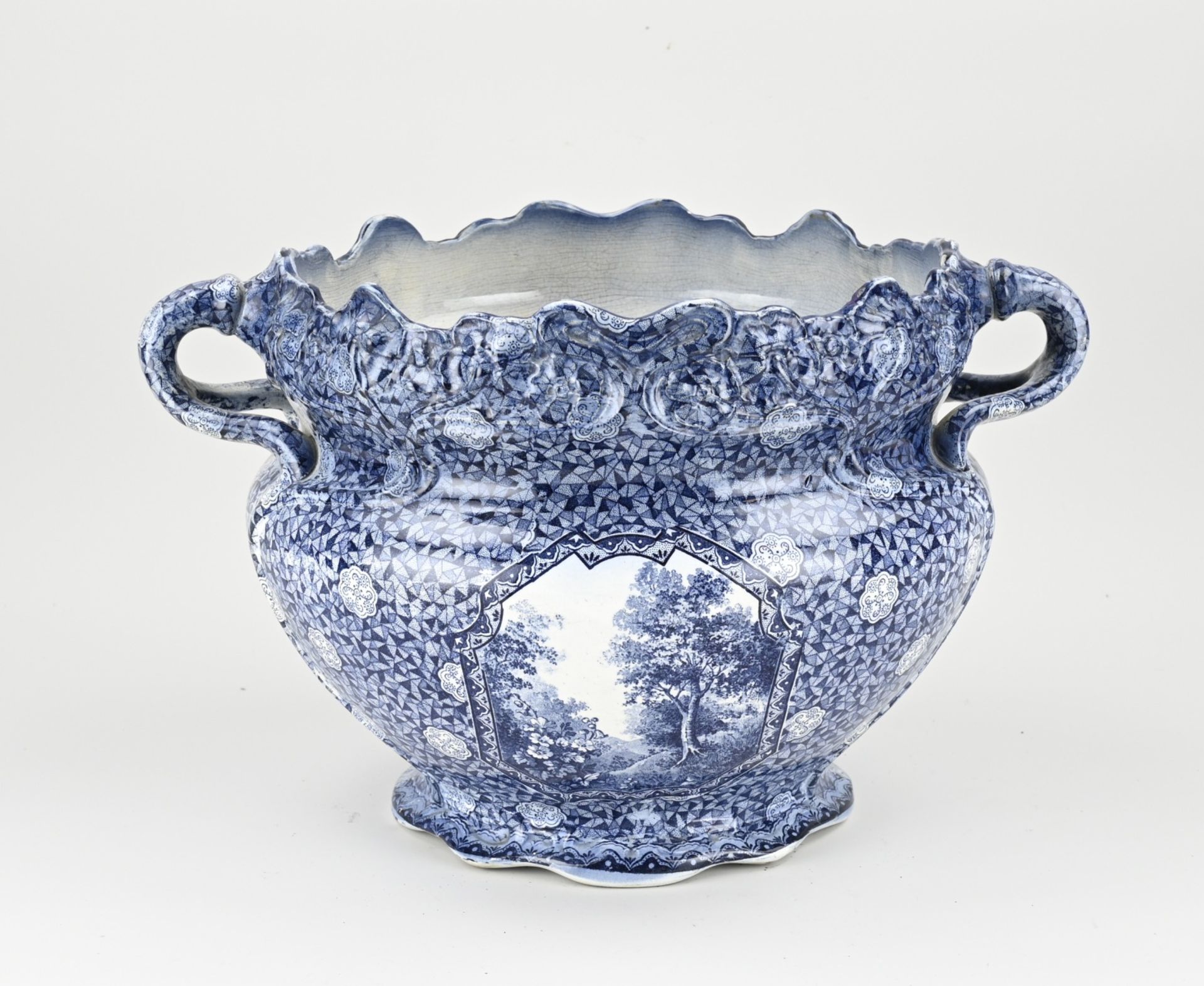 Villeroy and Boch flower pot, 1900