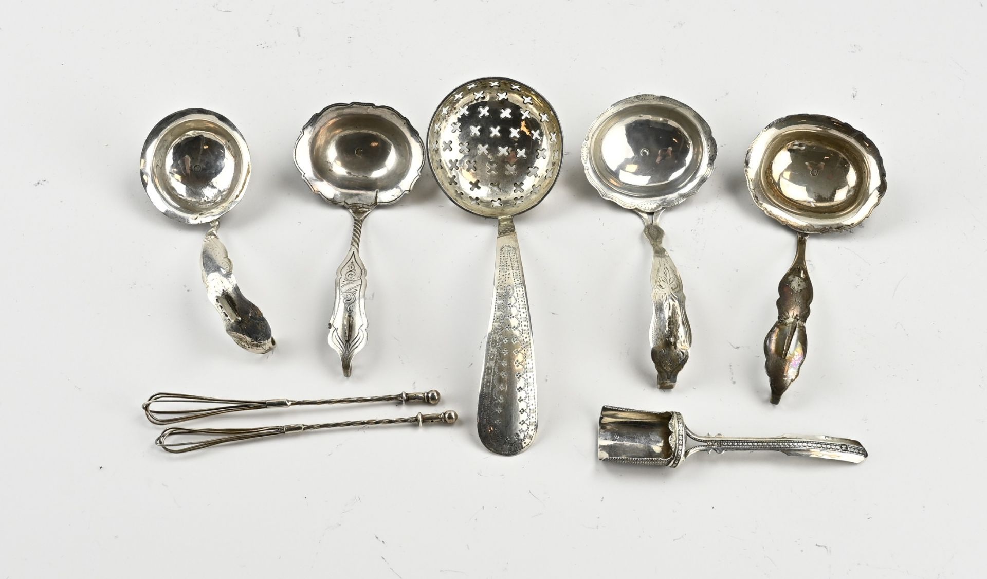 Lot silver spoons