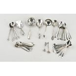 Lot of silver teaspoons