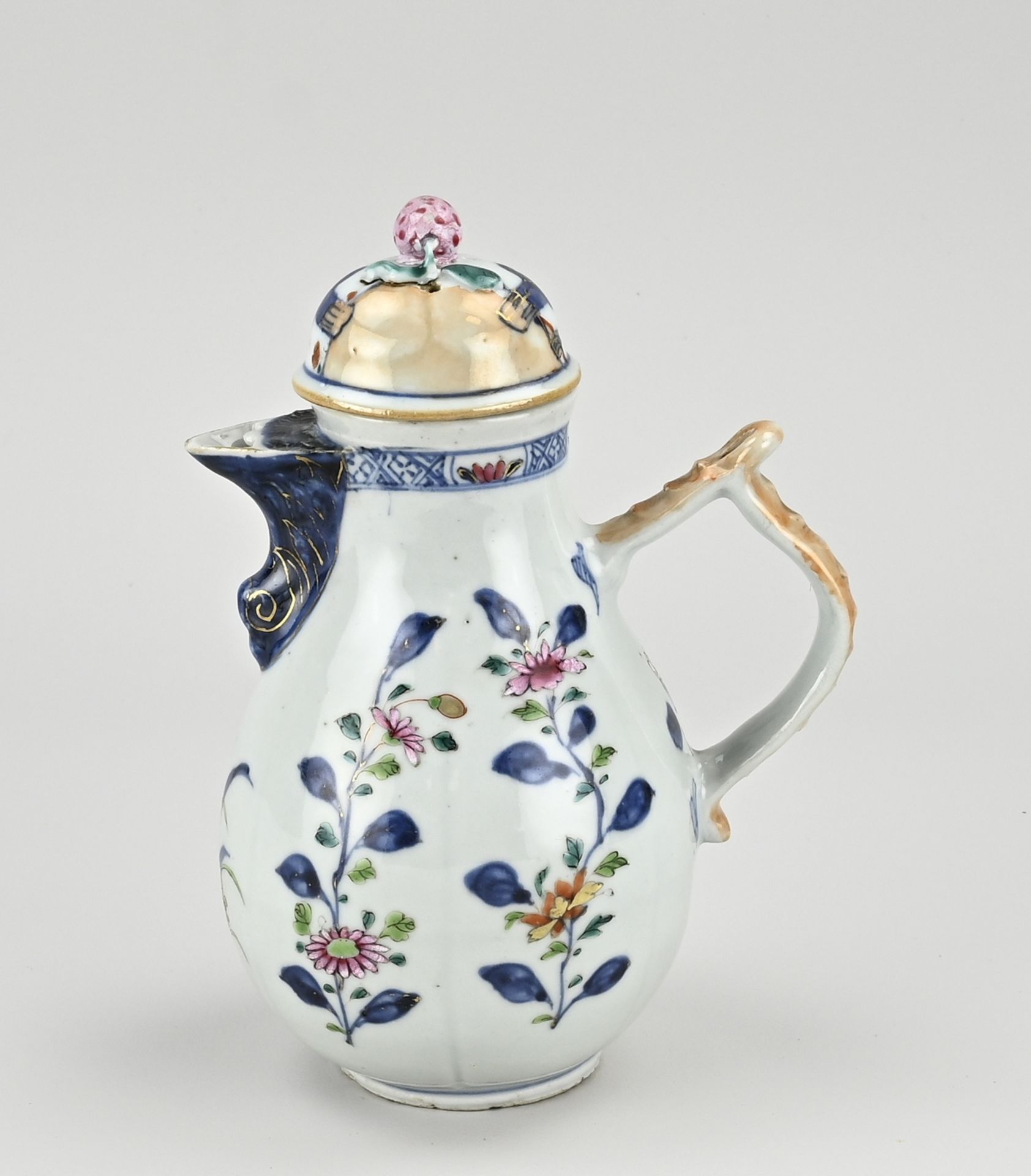 Chinese Imari jug, H 20 cm.