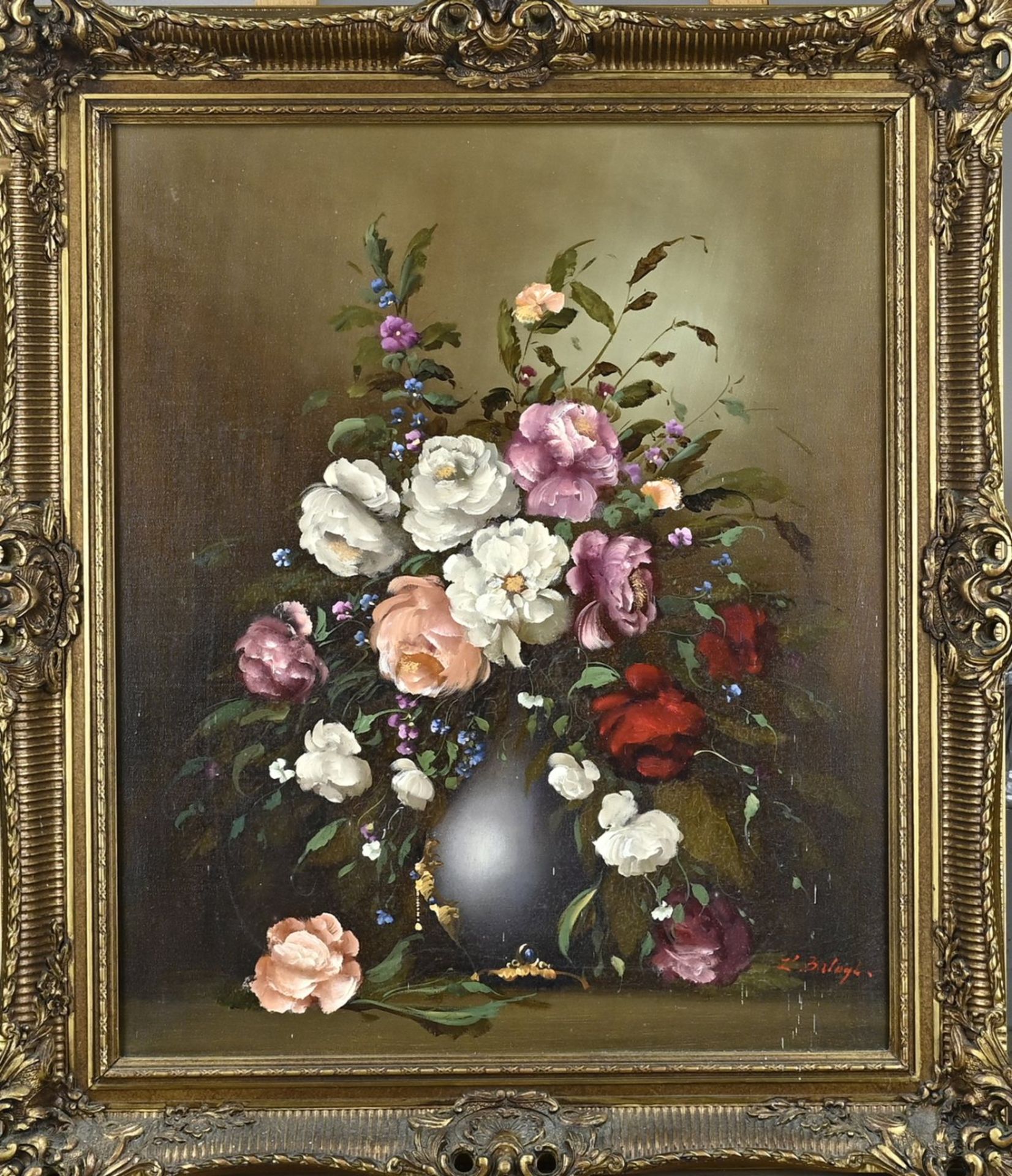 L. Balwijk, Flower still life