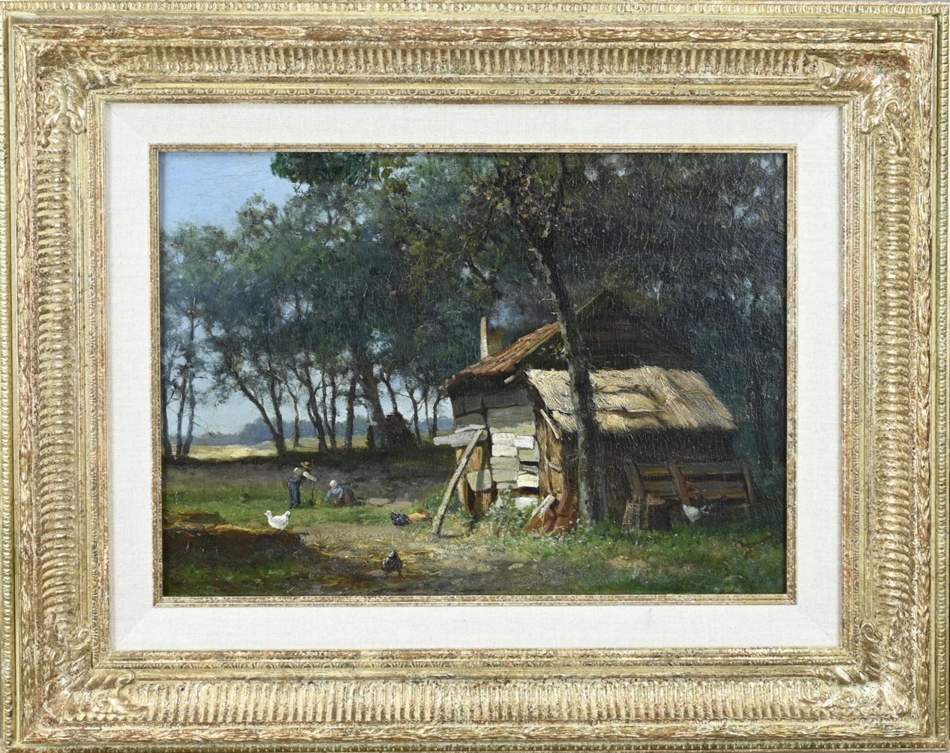 Louis Apol, Farmer's shed at the edge of the forest