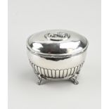 Silver sugar box