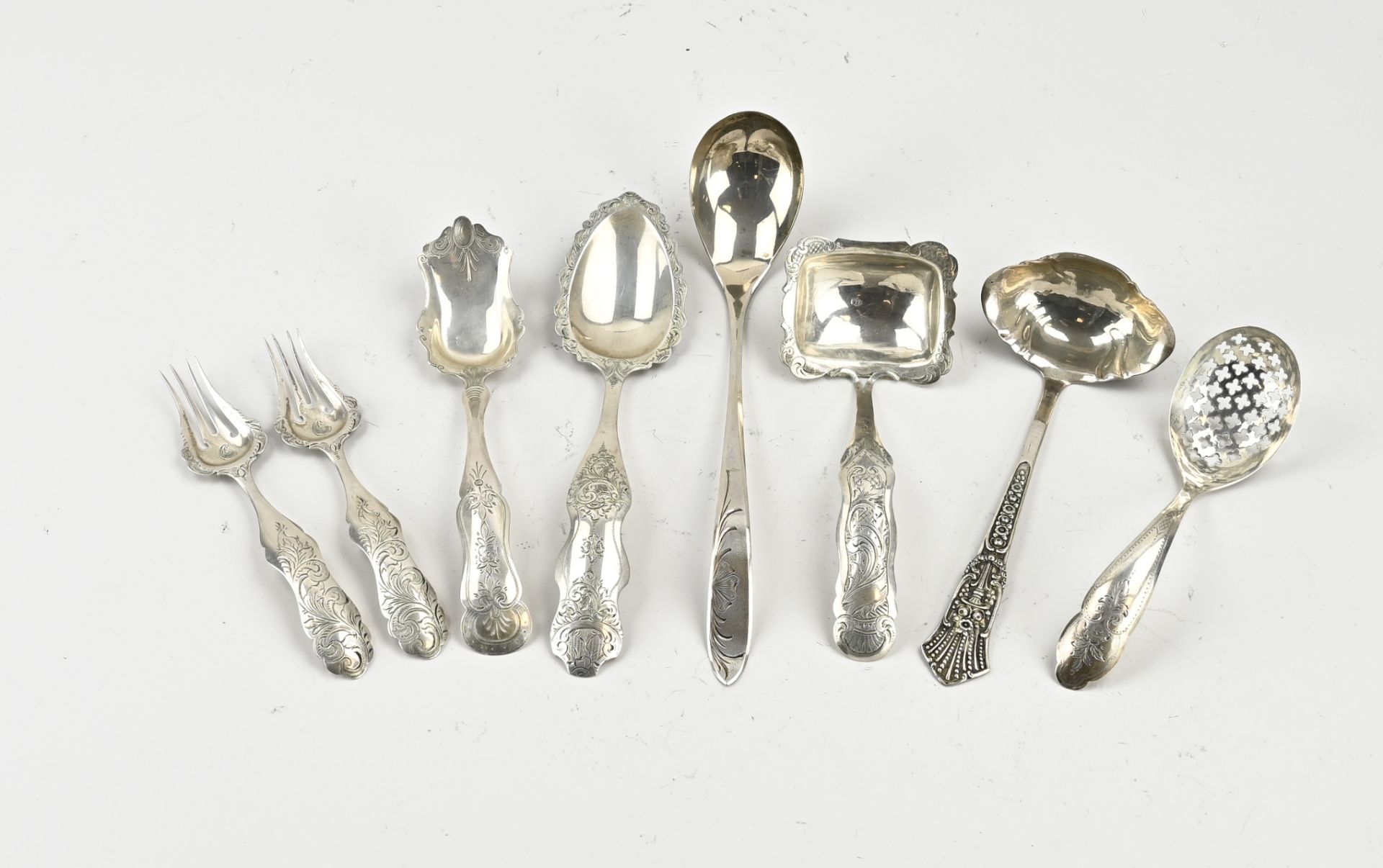 Lot of silver cutlery