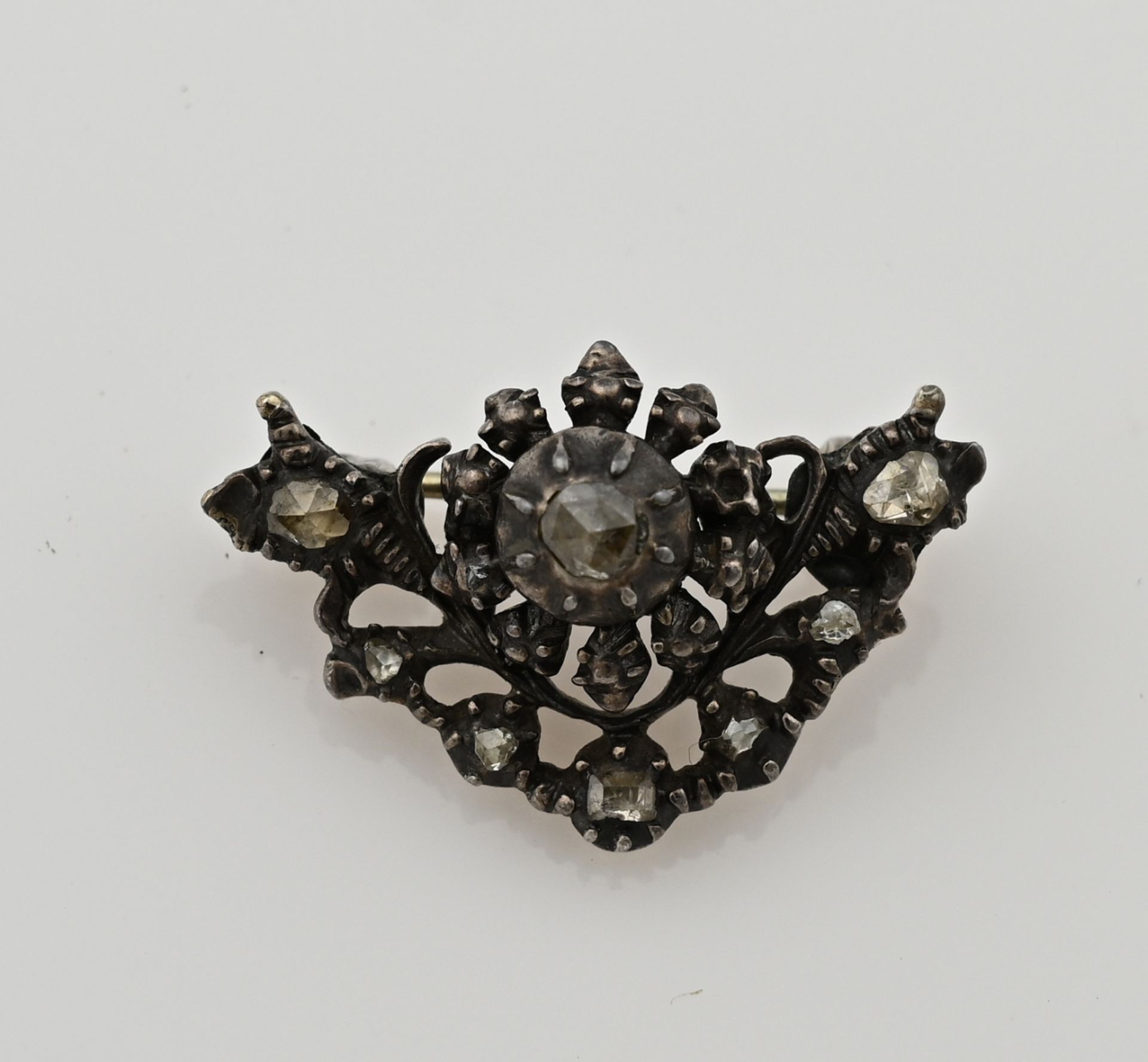 Silver brooch