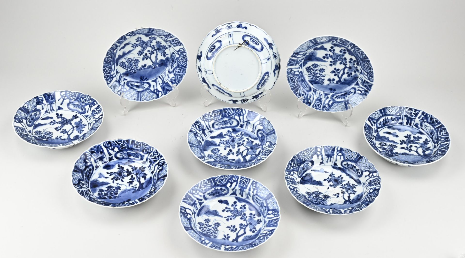 Lot Chinese bowls (9x)