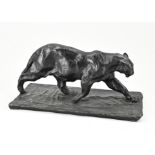 Bronze panther after Bugatti