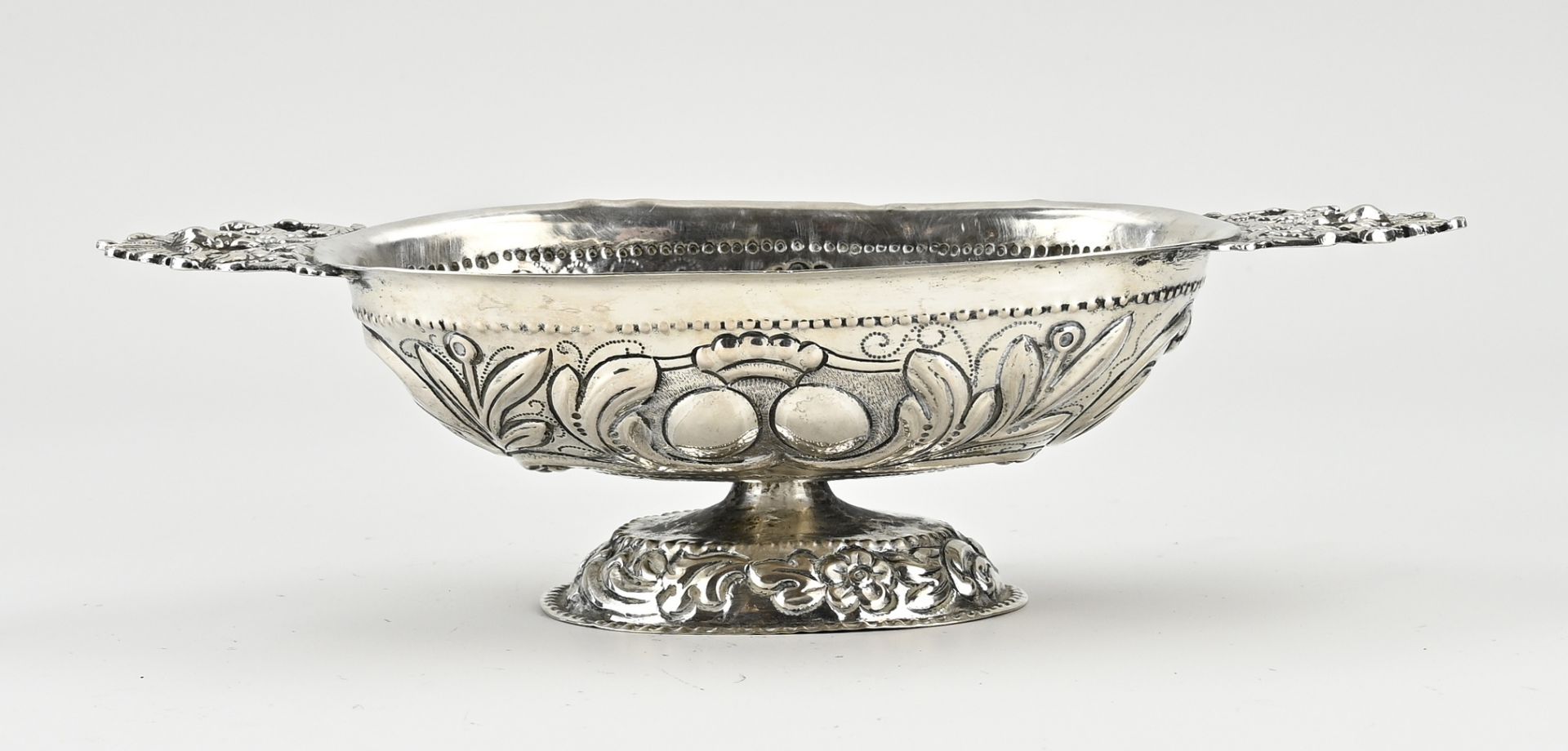 Silver brandy bowl, 18th century