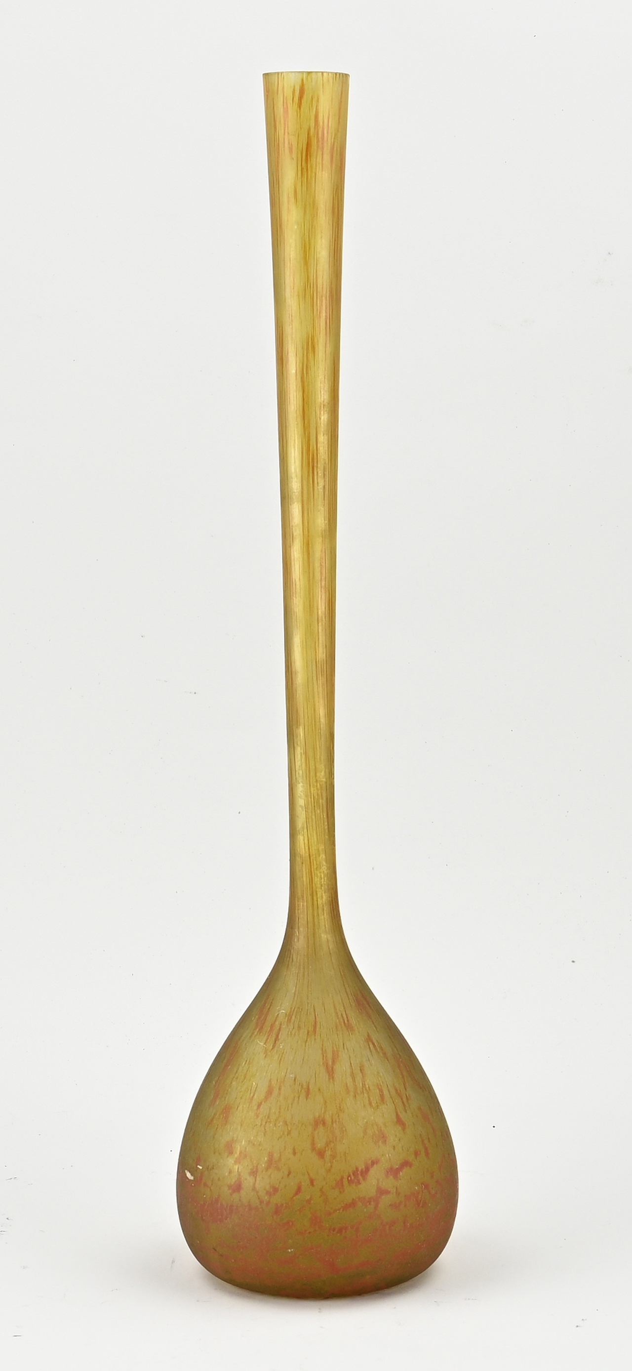 French glass vase, H 52 cm.