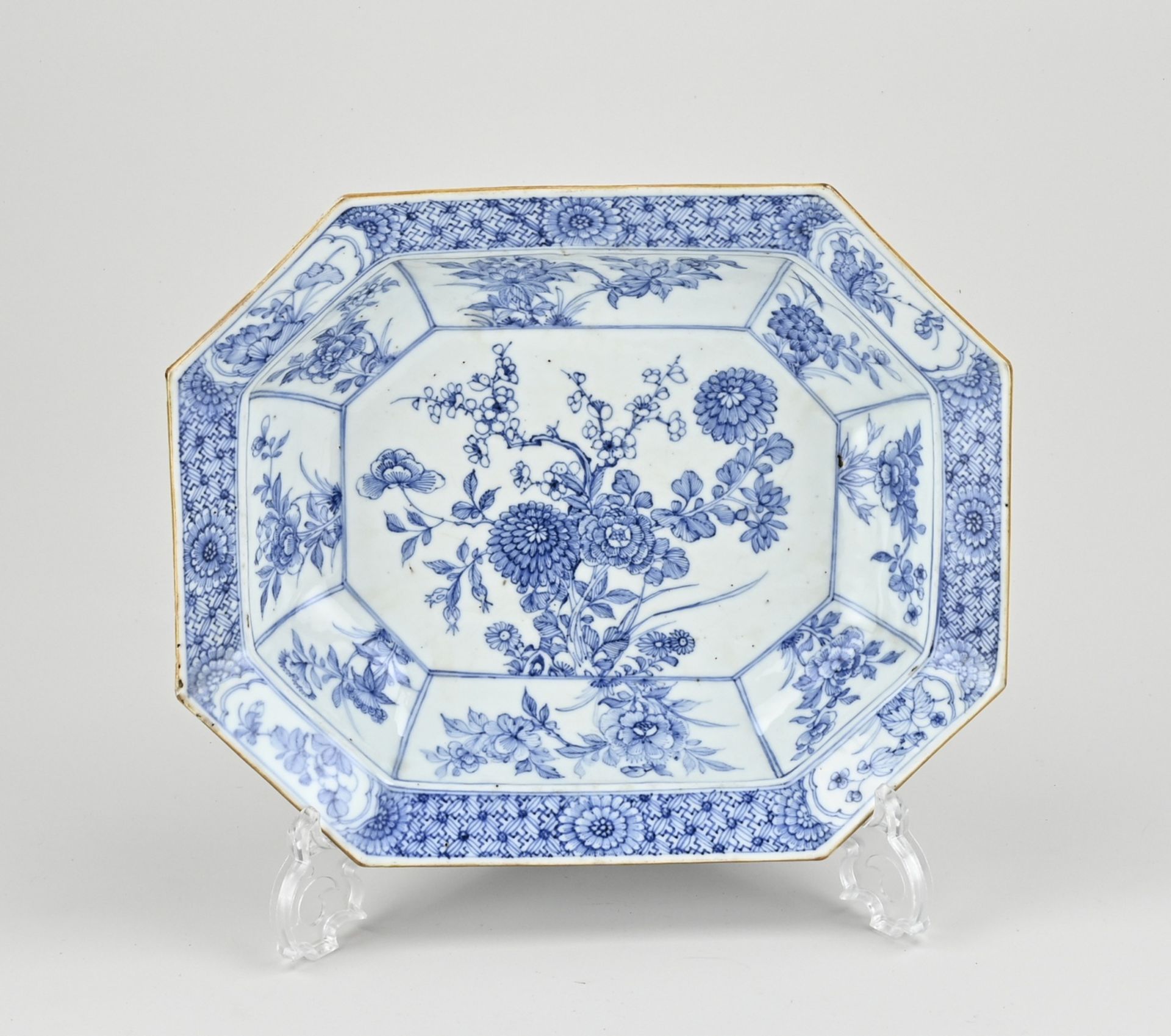 8-sided Chinese bowl - Image 2 of 3