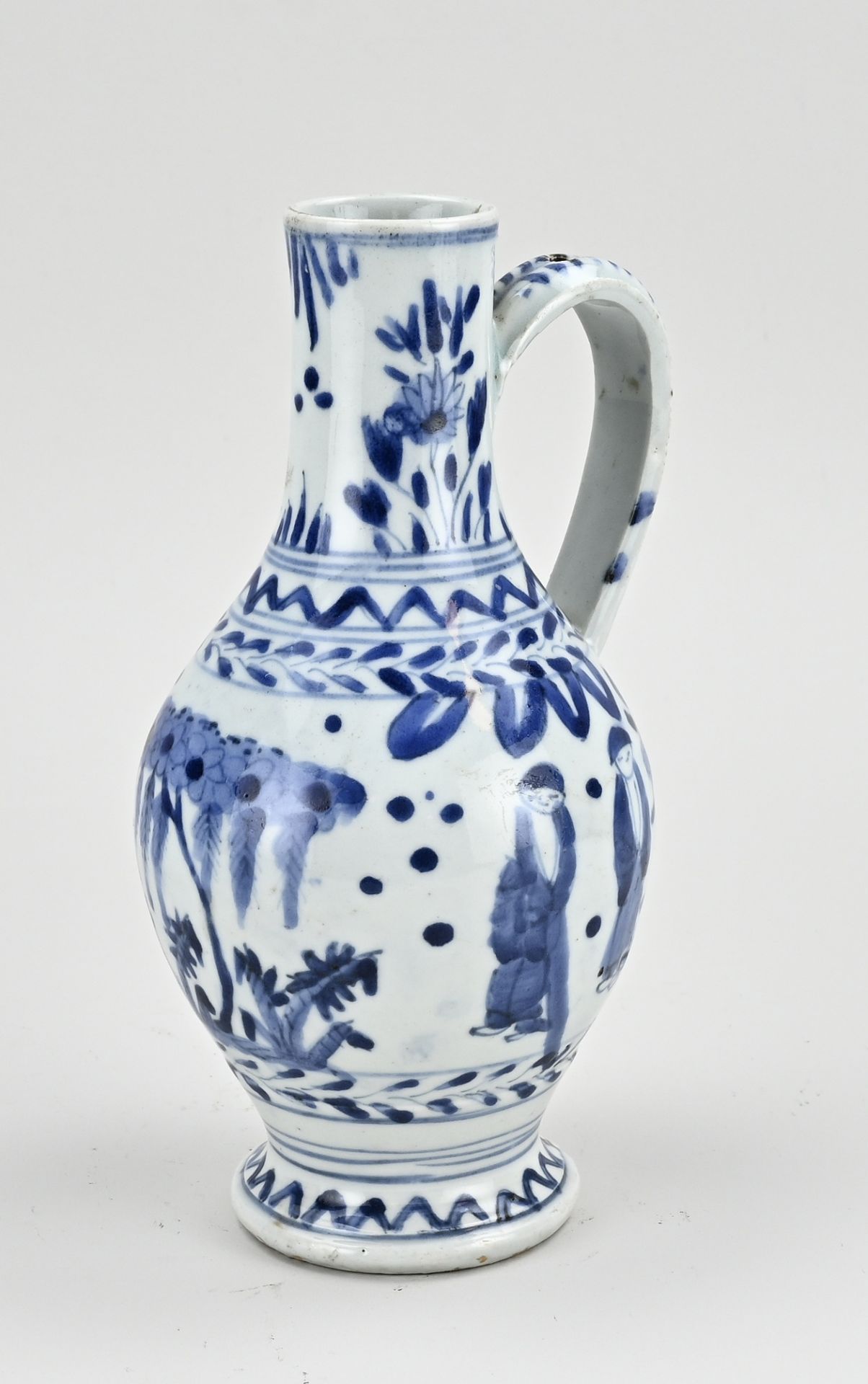 18th Century Japanese jug, H 22.5 cm.