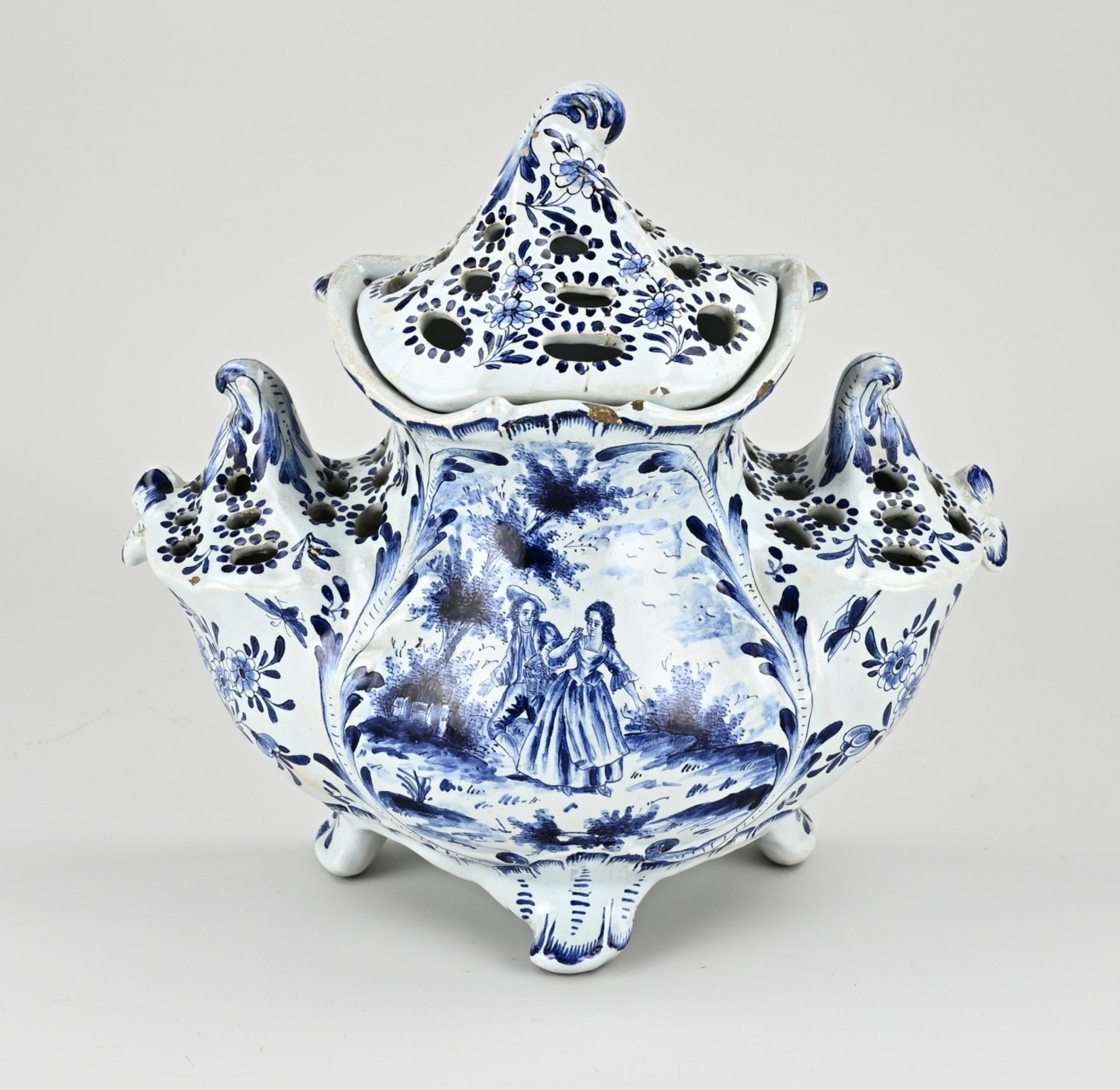 Delft tulip vase