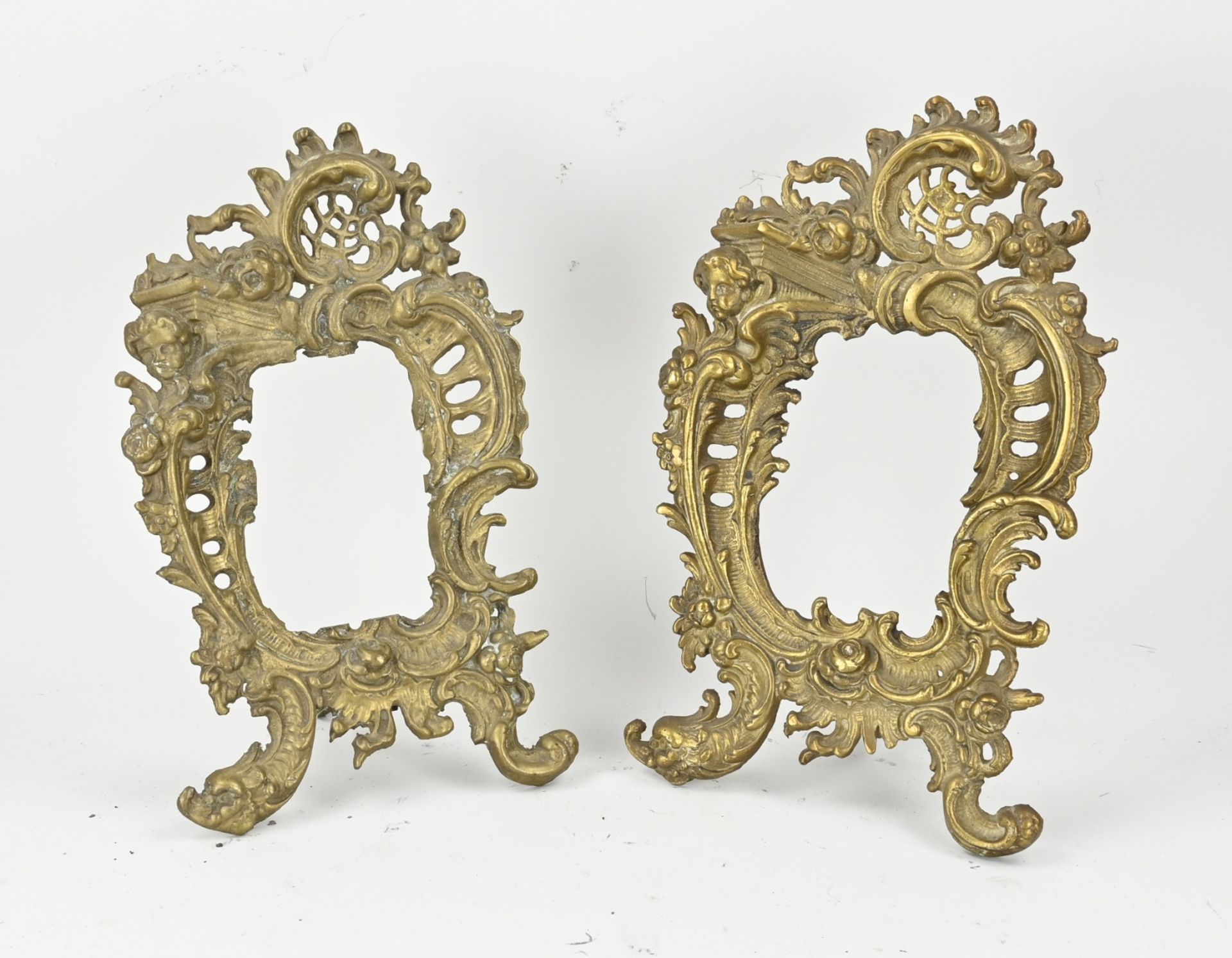 Two antique picture frames, 1880